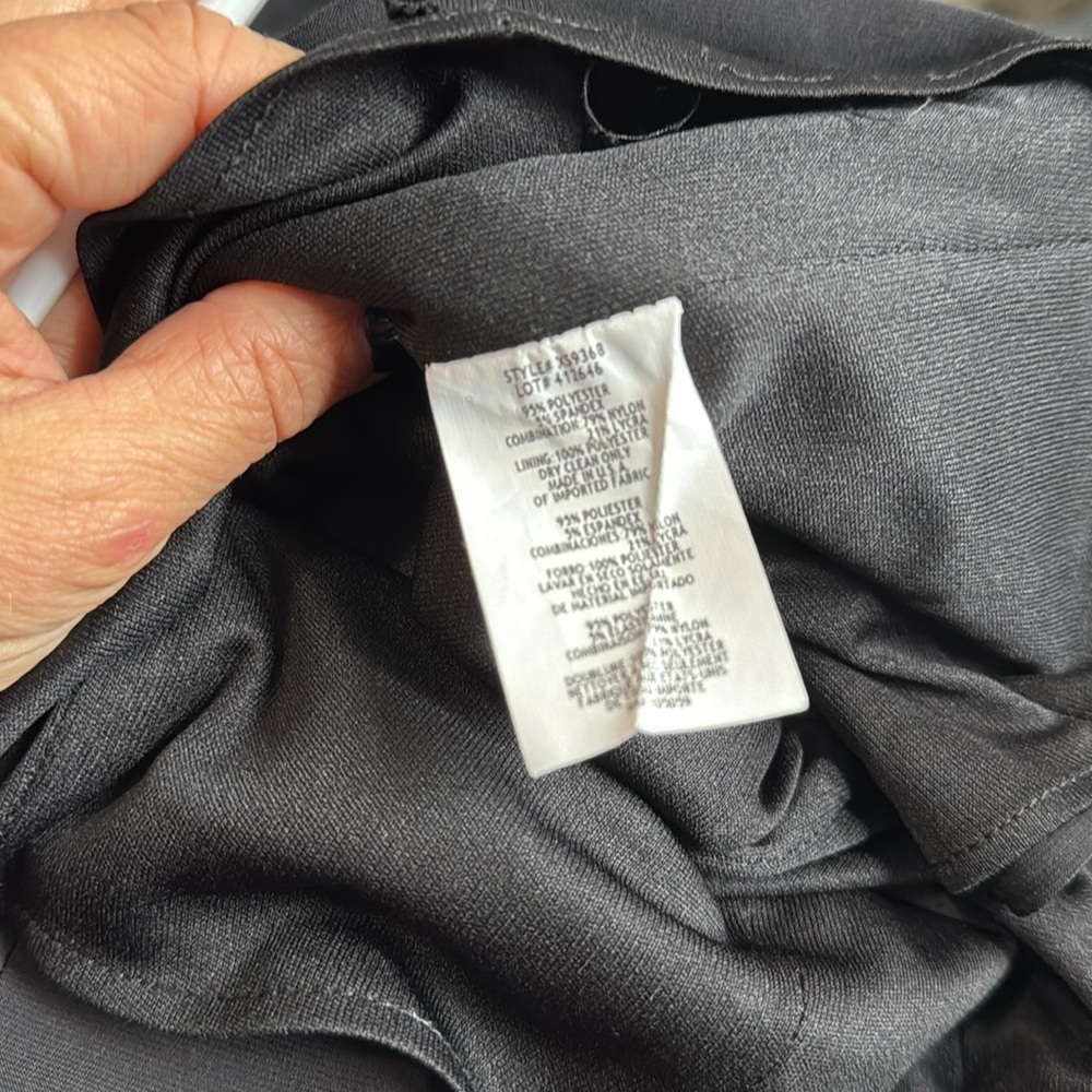 XSCAPE BLACK BODYCON DRESS - Picture 10 of 10
